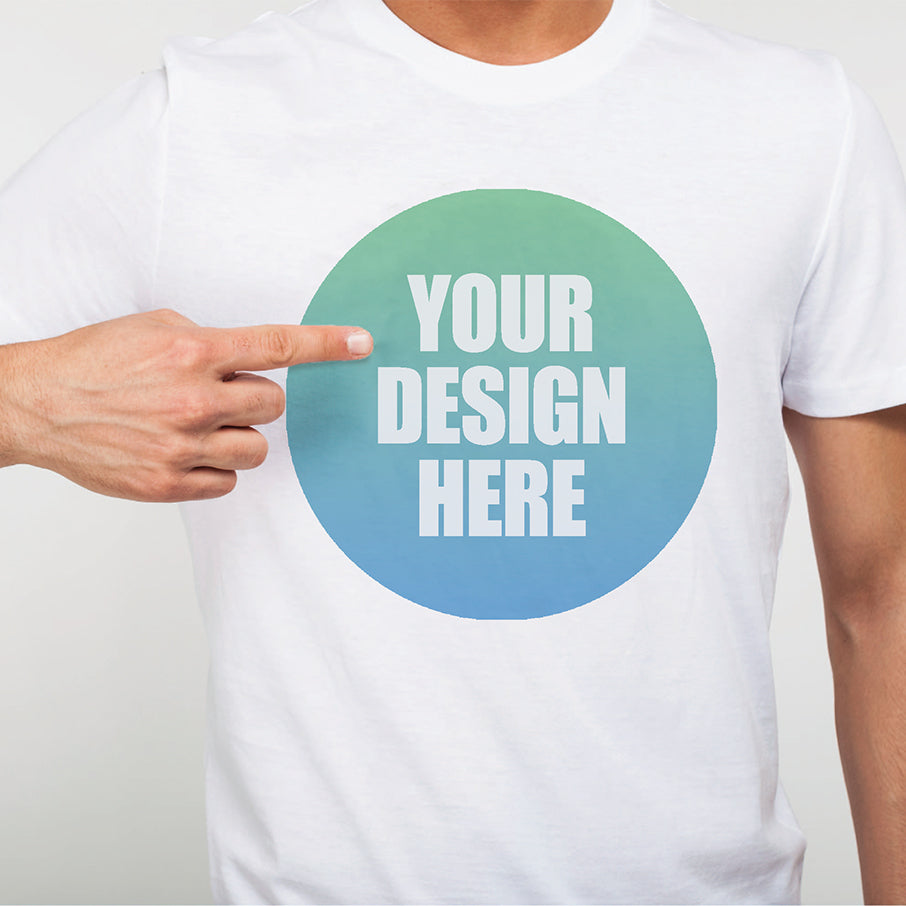 Custom Front Print Design T shirts