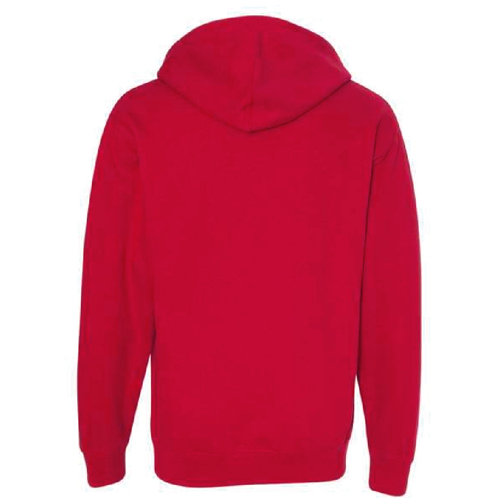 red Hoodie Sweatshirt back