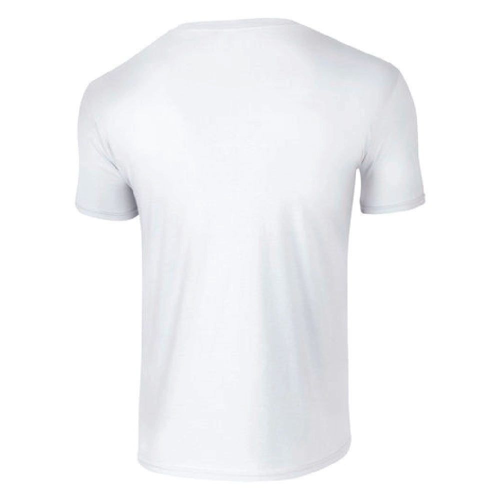 White half sleeve t sales shirt